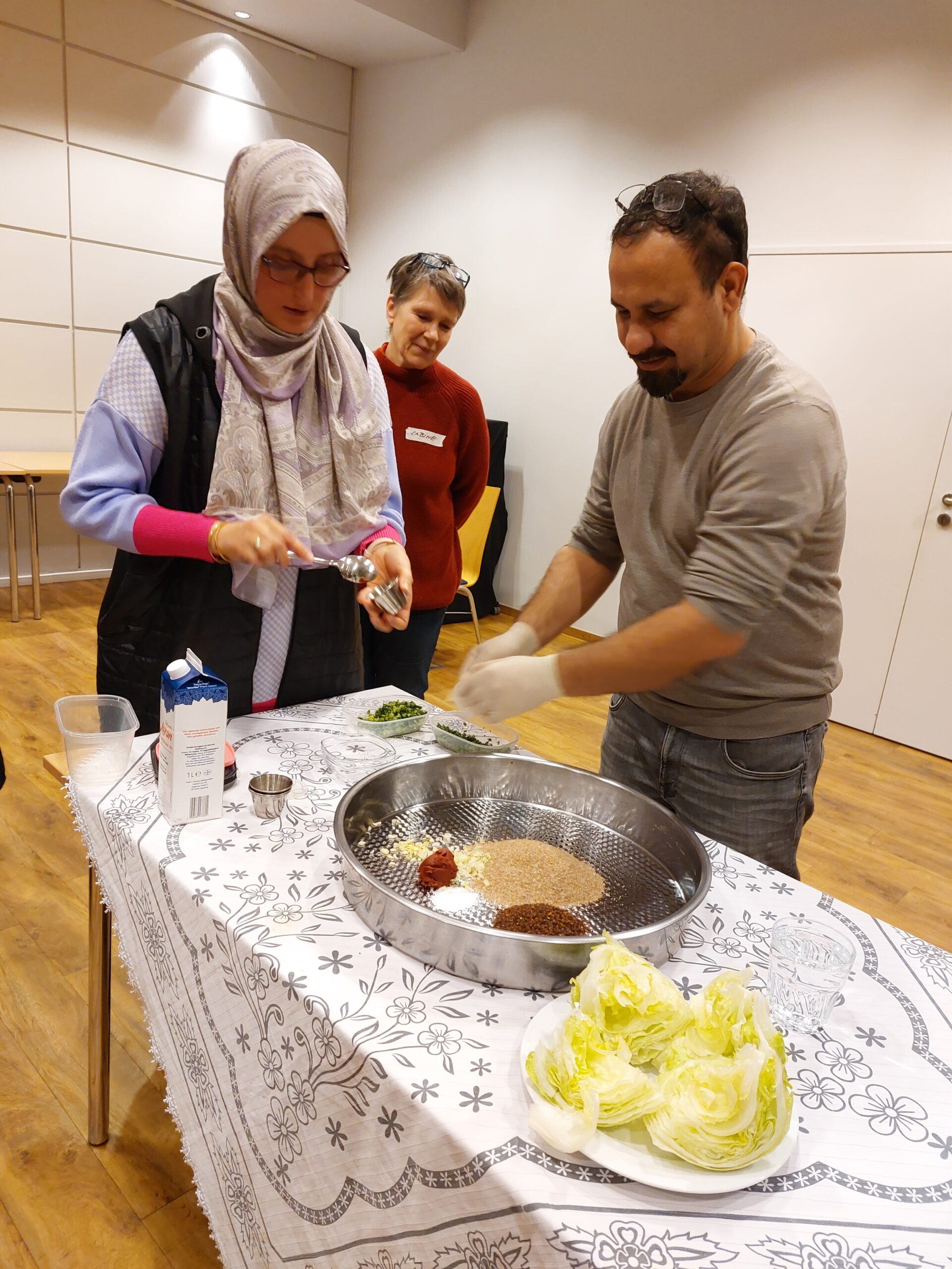 Zubereitung eines Essens