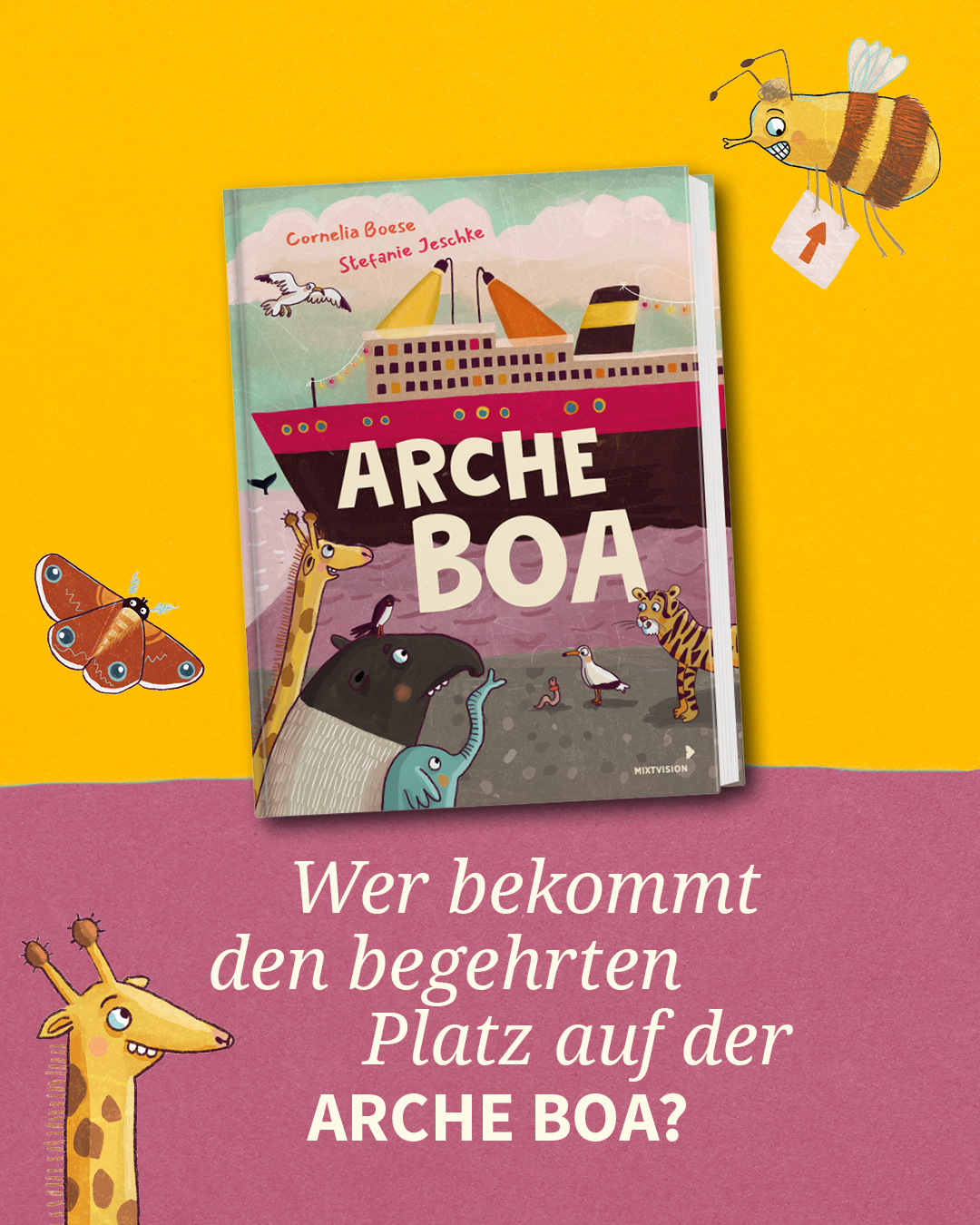 Bild des Buches "Arche Boa" vom Mixtvision Verlag.